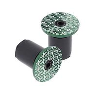 Tappo Manubrio Loop in Alluminio Verde (Coppia)