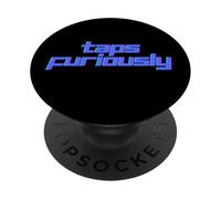 Taps Furiously Funny Mobile Gaming Joke for Tapping Screen PopSockets PopGrip Adhésif