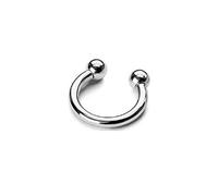Tapsi´s Coolbodyart ®| Piercing Fer à Cheval Horseshoe Acier INOX Acier Chirurgical 316L Versch.größen - Argent