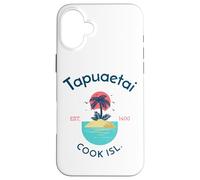 Tapuaetai One Foot Island Îles Cook Coque pour iPhone 16 Plus