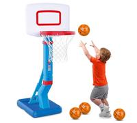 Tapvai Panier Basket Enfant, Panier de Basket Réglable en Hauteur, pour Enfants Âgés de 3 À 8 Ans, Panier de Basket Extérieur pour Utilisation Intérieure Et Extérieure, Facile À Assembler