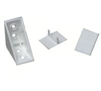 Taquet + 2 Couvercles 03C blanc PRUNIER - Boite de 50 - STBS03C