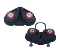 Taquet À Came Pour Kayak - Clip De Corde En Nylon Avec Entrée Évasée Pour Un Réglage Facile | Clip Amélioré Pilates, Fitness, Navigation De Plaisance, Capacité De Poids Maximale, Léger Et Fiable Noir