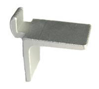 Taquet anodisé argent BTE 200 - MONIN - 522510