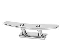 Taquet Bateau d'Acier Inoxydable 6-Inch Accessoire Poli Par Miroir for Marine Base de Corde 12,5 x 3,2cm 5,3mm Trou Attache