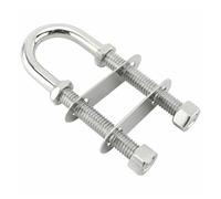 Taquet Bateau Lot de 2 taquets de corde en acier inoxydable for bateau, accessoire de base for bateau, taquet de proue, œillet de poupe, boulon en U, taquet de gréement for bateau M10 M12(M 12)
