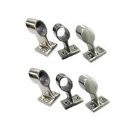 Taquet Bateau,Taquet Lot de 2 Supports Main Courante en Acier Inoxydable 316, for Tube 22 mm et 25, Avant Gauche, Central Droit(22mm)