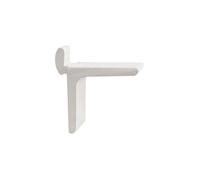 Taquet crémaillère - MONIN - ALU BLANC - 522560