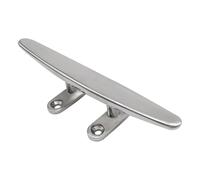 Taquet d'amarrage robuste for bateau, 1 pièce, à dessus plat, base ouverte, en acier inoxydable 316 poli miroir, 4/5/6 pouces, accessoires for bateau(5 inch)