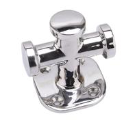 Taquet d'amarrage Simple en Acier Inoxydable 316 for Pont de Bateau, argenté