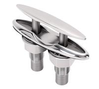 Taquet de Bateau Rétractable de 5 Pouces au Design élégant pour Un Amarrage sécurisé dans Les Yachts et Les Bateaux de Pêche-Acier Inoxydable 316