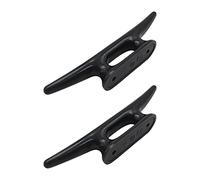 Taquet de Bateau Taquet de Bateau en Nylon,d'Attelle de Cadre de Corde Marine,Taquet de Bateau à Base Ouverte,pour l'Amarrage des Bateaux Canoë Ponton Yacht Kayak Quais de Bateau,4 Pouces,2 Pièces