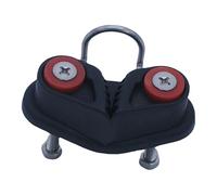 Taquet de corde - 3-15 mm de diamètre en nylon, durable et résistant à l'usure, verrou de corde sécurisé et léger | Taquet à came noir pour la gestion des cordes de kayak de voile, kayak