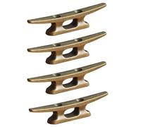Taquet de quai de bateau de 10,2 cm pour amarrage de bateau en bronze, convient pour 4 poignées d'étau de travail du bois (bronze, taille unique)