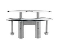 Taquet de Yacht télescopique de 5/6 pouces en acier inoxydable 316, accessoire marin Push Pull Compatible avec Yacht(6 inch)