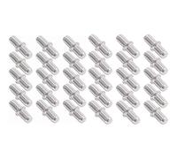 Taquet Etagere,30 PCS 5mm Support D'étagère Support De Crémaillère Support Tablette Verre pour Meubles Armoires