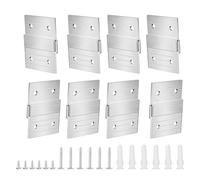 Taquet français en aluminium pour accrocher des photos, supports de fixation murale pour verre et tableaux blancs