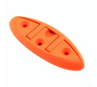 Taquet pliable en nylon avec vis pour quai et petit pour amarrage de bateau (orange)