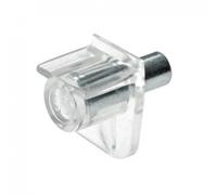 Taquets d'étagère Safety-transparent-100 pièces HETTICH