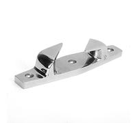 TAQUETS D'ÉTRIER DROITE EN ACIER INOXYDABLE 152 MM/6 PO, CHAUMARD CREUX, RÉSISTANTS, PIÈCES DE NAVIGATION MARINE