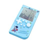 TAQY Console de Jeu Block avec 26 Jeu Couleurs des Macarons Rétro Machine de Jeu de Poche Jeu de Briques Jouet de Puzzle Appareil portatif électronique nostalgique Cadeau pour Enfants (Blue)