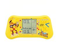 TAQY Console de Jeu Joystick Block 999 en 1 Jeu de Briques Bataille de Chars Console de Jeu de Poche rétro Souvenirs des années 70/80/90 Jouets Appareil de Jeu Portable Cadeaux pour Enfants (Yellow)