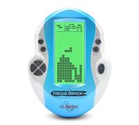 TAQY Créatif Bloquer la Console de Jeu Rétroéclairage Vert réglable 26 Jeux de Briques Jeu électronique pour Enfants Rétro Machine de Jeu Portable Jouets Cadeaux pour Enfants/Festivals (Blue)