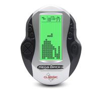 TAQY Créatif Bloquer la Console de Jeu Rétroéclairage Vert réglable 26 Jeux de Briques Jeu électronique pour Enfants Rétro Machine de Jeu Portable Jouets Cadeaux pour Enfants/Festivals (Black)