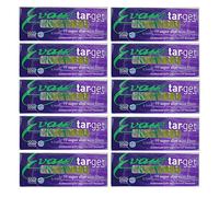 Tar-Get Lot de 10 mini filtres jetables super fins pour cigarettes fines et enroulables, réutilisables pour fumer 10 x 10 paquets au total 100 mini filtres