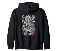Tara Symbole Sacré de la Déesse Bouddhiste Lune Lotus Sweat à Capuche