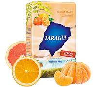 Taragui Yerba Maté Citricos Litoral: 0,5 kg + échantillon cadeau (40g)| Boisson énergisante, riche en vitamines et antioxydants, avec caféine!Accélère le métabolisme.