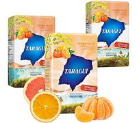 Taragui Yerba Maté Citricos Litoral: 1,5 kg (3x0,5 kg) + échantillon cadeau (40g)| Boisson énergisante, riche en vitamines et antioxydants, avec caféine!Accélère le métabolisme.