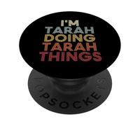 Tarah Name Tarah Personalized Name First Given PopSockets PopGrip Adhésif