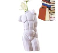 TARAKO Vase de Corps Masculin, Vase d’Art corporel | Vase créatif d'art de Statue d'homme Nu pour des Fleurs,Vase d'art du Corps Humain, Vase créatif d'art de Statue d'homme Nu pour Fleurs