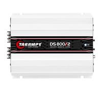 Taramps DS 800x2 2 Ohms 800 Watts Rms 2 Channels of 400 Watts 2 Ohms, Bridgedable with 800 Watts at 4 ohms, Car Audio Amplifier Digital, Full Range Crossover High/Low Pass Fixed, System Class D