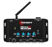 Taramps Pro 2.4 BT Bluetooth DSP Crossover Full, processeur de signal numérique, égaliseur audio de voiture avec application, gain jusqu'à 9 V, égalisation graphique 15 bandes, égaliseur 12 prédéfinis