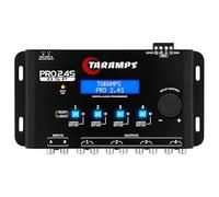Taramps Pro 2.4S DSP Crossover Full Digital Signal Processeur et égaliseur avec séquenceur Égalisation graphique 15 bandes 12 prédéfinis EQ 2 canaux d'entrée et sortie 4 canaux