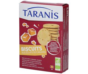 Taranis Biscuits aux éclats de caramel - pauvres en protéines Aliment 120 g