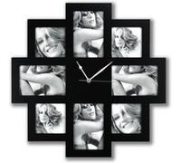 Taranto Horloge 8 Photos 10X15/10X10 Noire Npm Noir G