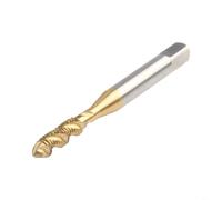 Taraud à pointe hélicoïdale HSS M6 x 1,0 Filetage métrique Outil de coupe | Design à pointe en spirale, taille métrique M6 x 1,0, coupe des fils propres, réduit l'encrassement des copeaux