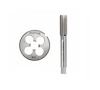 Taraud à pointe hélicoïdale Jeu de 2 tarauds métriques à droite M13-M24, utilisés for le taraudage et la réparation de filetages internes et externes de machines-outils(2pcs M15x0.5)