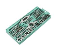 Taraud à pointe hélicoïdale Jeu de tarauds et filières métriques manuels M3-M12, outils d'alésage coniques droits (8/12/20 pièces).(12pcs)