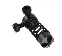 Taraud à vis M6 avec chanfrein, cannelure droite pour utilisation dans le chanfreinage de tour et la finition du filetage (A)