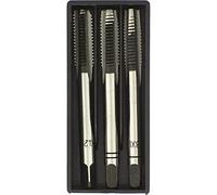 Lot de 3 tarauds métal, Diam.8 mm TIVOLY