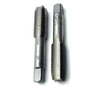 Taraud conique en acier rapide M10 x 1,25 mm pour une création précise de filetage interne dans les métaux ferreux et non ferreux