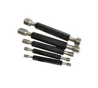 Taraud de jauge de filetage M8 - Outil de jauge de bouchon de filetage à droite for M8X1, M8X0,75, M8X0,5 - 1 outil manuel HSS(M8x0.75)