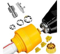 Taraud de tuyau en PVC | Jeu de tarauds manuels étanches - Taraud Outils de mâchoire - Outils à main pour installations sanitaires intérieures et extérieures avec support de tuyau réglable