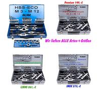 Taraud Ensemble Baer M3 - M12 HSSE Inox Filière Tarauds Manuels Lot