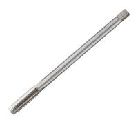 Taraud fileté HSS M8 x 1,25 120 mm extra long droit pour flûte