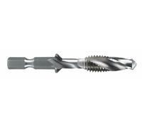 Taraud HSS combiné, rectifié, idéal pour les joints robustes et l'usinage de matériaux métalliques.
